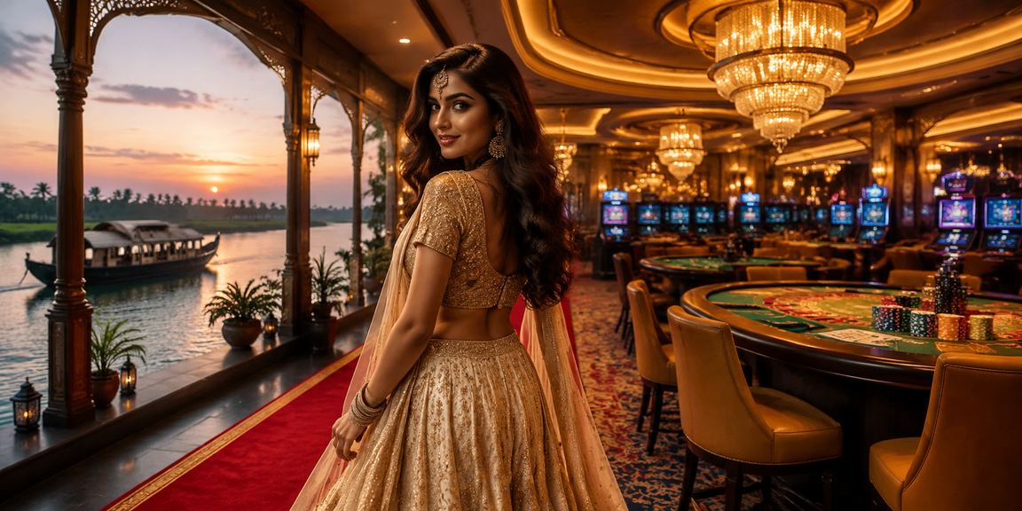 Live casino experience on mobile in Kerala with traditional attire